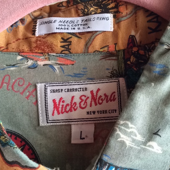 Nick and Nora vintage map shirt - Picture 8 of 15